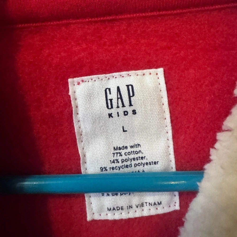 NWT GAP Kids Vibrant Red Sweatshirt Size Large